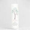 Taufkerze Junge Mädchen Baum Lebensbaum pastell bedruckt mit Namen, Datum und auf Wunsch eigenem, vorgegebenem oder keinem Taufspruch Auf dem Bild ist das Produkt: Taufkerze Junge Mädchen Baum Lebensbaum pastell bedruckt mit Namen, Datum und auf Wunsch eigenem, vorgegebenem oder keinem Taufspruch zum Preis von €5.90 abgebildet.