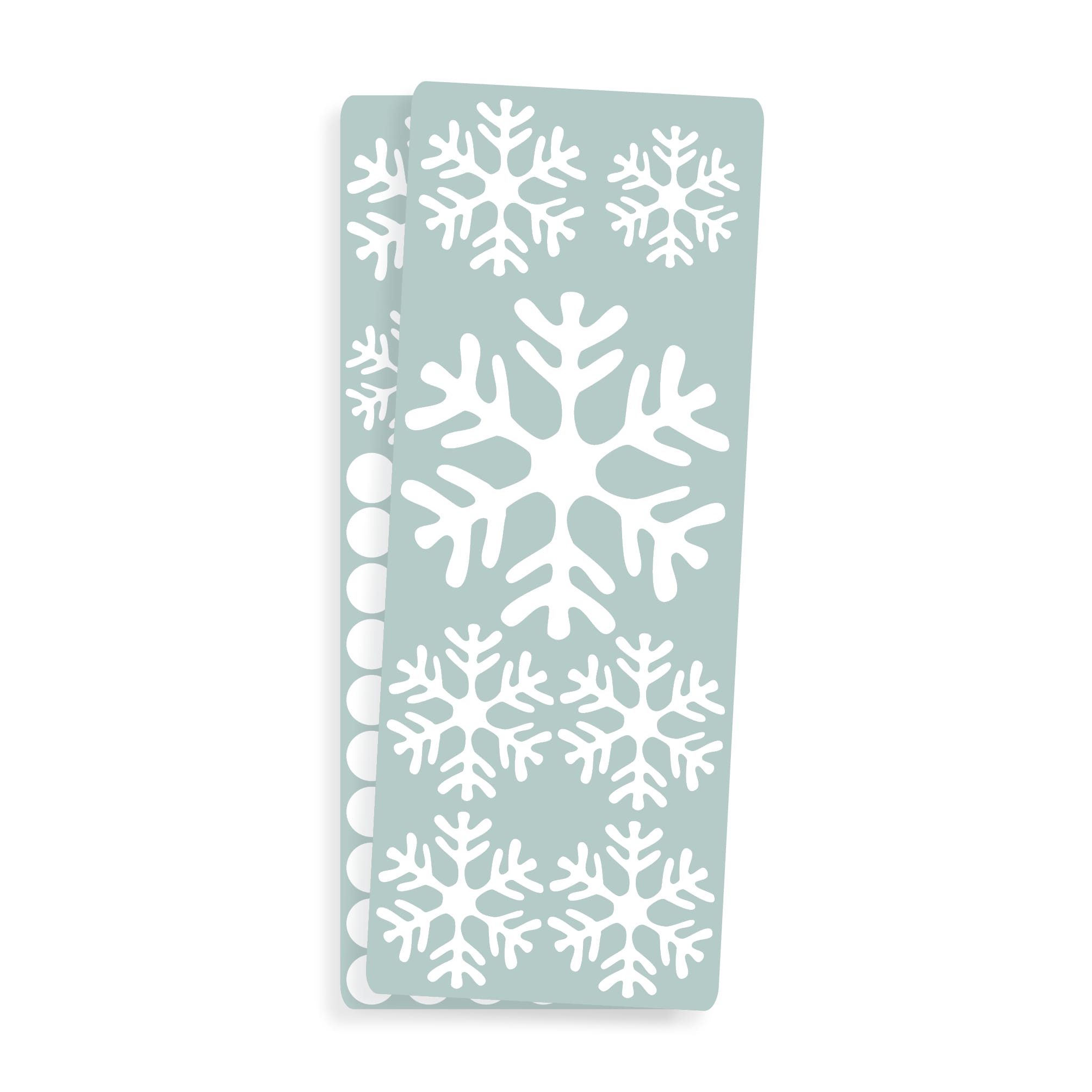 Fensterbild Schneeflocken – WIEDERVERWENDBAR – Fensteraufkleber 70 Aufkleber im Set Auf dem Bild ist das Produkt: Fensterbild Schneeflocken – WIEDERVERWENDBAR – Fensteraufkleber 70 Aufkleber im Set zum Preis von €6.9 abgebildet.