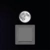 Leuchtaufkleber Kinderzimmer Mini 4,3 cm Mond im Dunklen Lichtschalter Auf dem Bild ist das Produkt: Leuchtaufkleber Kinderzimmer Mini 4,3 cm Mond im Dunklen Lichtschalter zum Preis von €3.9 abgebildet.