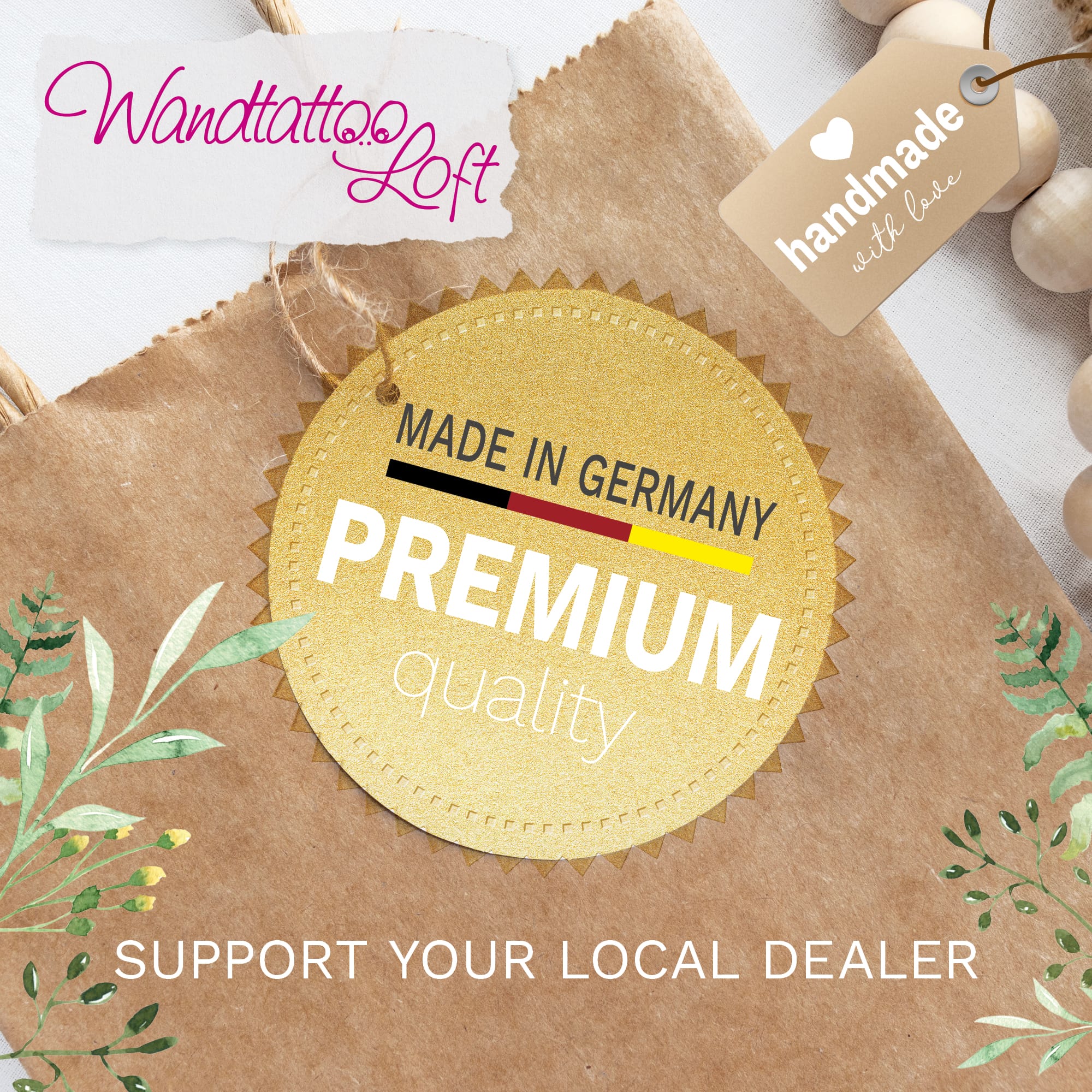 Taufkerze Kranz Kerze zur Taufe bedruckt mit Namen Datum und auf Wunsch eigenem vorgegebenem oder keinem Taufspruch Auf dem Bild ist das Produkt: Taufkerze Kranz Kerze zur Taufe bedruckt mit Namen Datum und auf Wunsch eigenem vorgegebenem oder keinem Taufspruch zum Preis von €5.9 abgebildet.