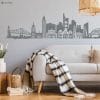 Wandtattoo Frankfurt Skyline Dekoration Wandaufkleber Fankfurt am Main Brücke Messeturm Kaiserdom Wohnzimmer Auf dem Bild ist das Produkt: Wandtattoo Frankfurt Skyline Dekoration Wandaufkleber Fankfurt am Main Brücke Messeturm Kaiserdom Wohnzimmer zum Preis von €20.90 abgebildet.