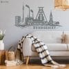 Wandtattoo Skyline Ruhrgebiet Ruhrpott Industriekultur Zeche Gasometer NRW Dortmund Bochum Essen Hamm Wandaufkleber Heimat Heimatliebe Auf dem Bild ist das Produkt: Wandtattoo Skyline Ruhrgebiet Ruhrpott Industriekultur Zeche Gasometer NRW Dortmund Bochum Essen Hamm Wandaufkleber Heimat Heimatliebe zum Preis von €16.90 abgebildet.