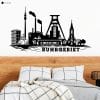 Wandtattoo Skyline Ruhrgebiet Ruhrpott Industriekultur Zeche Gasometer NRW Dortmund Bochum Essen Hamm Wandaufkleber Heimat Heimatliebe Auf dem Bild ist das Produkt: Wandtattoo Skyline Ruhrgebiet Ruhrpott Industriekultur Zeche Gasometer NRW Dortmund Bochum Essen Hamm Wandaufkleber Heimat Heimatliebe zum Preis von €16.90 abgebildet.